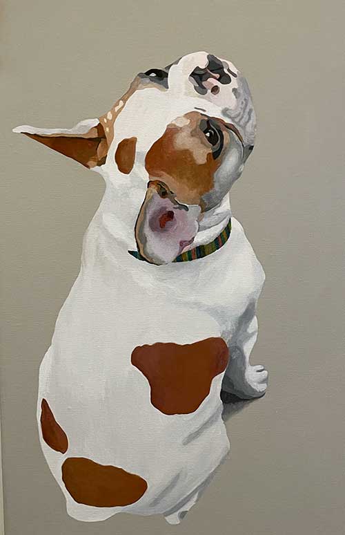 Painting dog